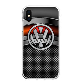 Чехол для iPhone XS Max матовый с принтом Volkswagen Metal , Силикон | Область печати: задняя сторона чехла, без боковых панелей | volkswagen | авто | волксваген | вольсваген | железо | кольчуга | лого авто | метал | металлическая | сетка | сталь | цепи
