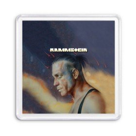 Магнит 55*55 с принтом Rammstein , Пластик | Размер: 65*65 мм; Размер печати: 55*55 мм | Тематика изображения на принте: amerika | art | germany | logo | rammstein | rock | till lindemann | арт | германия | группа | логотип | музыка | немецкая группа | немцы | песня | раммштайн | рамштайн | рок