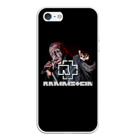 Чехол для iPhone 5/5S матовый с принтом Rammstein , Силикон | Область печати: задняя сторона чехла, без боковых панелей | amerika | art | germany | logo | rammstein | rock | till lindemann | арт | германия | группа | логотип | музыка | немецкая группа | немцы | песня | раммштайн | рамштайн | рок