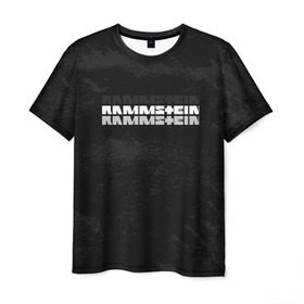 Мужская футболка 3D с принтом Rammstein , 100% полиэфир | прямой крой, круглый вырез горловины, длина до линии бедер | amerika | art | germany | logo | rammstein | rock | till lindemann | арт | германия | группа | логотип | музыка | немецкая группа | немцы | песня | раммштайн | рамштайн | рок