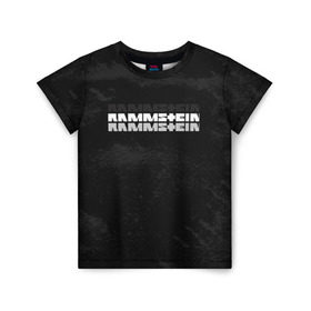 Детская футболка 3D с принтом Rammstein , 100% гипоаллергенный полиэфир | прямой крой, круглый вырез горловины, длина до линии бедер, чуть спущенное плечо, ткань немного тянется | amerika | art | germany | logo | rammstein | rock | till lindemann | арт | германия | группа | логотип | музыка | немецкая группа | немцы | песня | раммштайн | рамштайн | рок