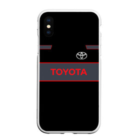 Чехол для iPhone XS Max матовый с принтом Toyota , Силикон | Область печати: задняя сторона чехла, без боковых панелей | Тематика изображения на принте: corolla | corporation | crossover | mark | motor | sport | toyota | verso | vitz | yaris | авто | автомобиль | знак | лого | машина | седан | символ | спорт | тачка | тоёта | тойота | хэтчбек | эмблема