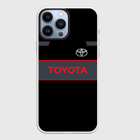 Чехол для iPhone 13 Pro Max с принтом Toyota ,  |  | corolla | corporation | crossover | mark | motor | sport | toyota | verso | vitz | yaris | авто | автомобиль | знак | лого | машина | седан | символ | спорт | тачка | тоёта | тойота | хэтчбек | эмблема