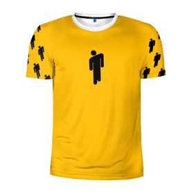 Мужская футболка 3D спортивная с принтом BILLIE EILISH , 100% полиэстер с улучшенными характеристиками | приталенный силуэт, круглая горловина, широкие плечи, сужается к линии бедра | be | billie | billie eilish | билли | билли айлиш