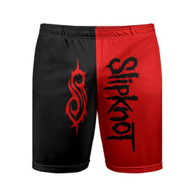 Мужские шорты спортивные с принтом SLIPKNOT ,  |  | slipknot | слипкнот