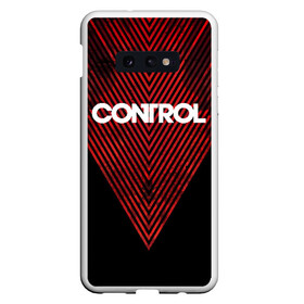 Чехол для Samsung S10E с принтом CONTROL , Силикон | Область печати: задняя сторона чехла, без боковых панелей | 2019 | bureau | control | courtney | faden | game | games | hiss | hope | jesse | remedy | shooter | бюро | джесси | игра | игры | контрол | кортни | фейденс | фэйден | хоуп | шипящие | шутер