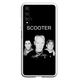 Чехол для Honor 20 с принтом Scooter , Силикон | Область печати: задняя сторона чехла, без боковых панелей | scooter | германия | клуб | клубная музыка | музыка | немецкая группа | скутер | танцевальная | электронная