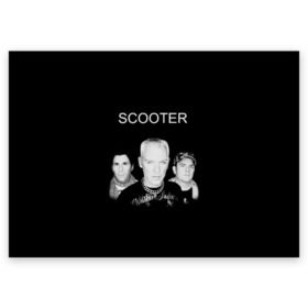 Поздравительная открытка с принтом Scooter , 100% бумага | плотность бумаги 280 г/м2, матовая, на обратной стороне линовка и место для марки
 | scooter | германия | клуб | клубная музыка | музыка | немецкая группа | скутер | танцевальная | электронная