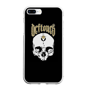 Чехол для iPhone 7Plus/8 Plus матовый с принтом DEFTONES , Силикон | Область печати: задняя сторона чехла, без боковых панелей | Тематика изображения на принте: deftones | metal | rock | метал | рок