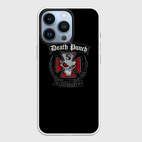 Чехол для iPhone 13 Pro с принтом Five Finger Death Punch ,  |  | Тематика изображения на принте: 5fdp | ffdp | five finger | five finger death | five finger death punch | metal | rock | метал | рок