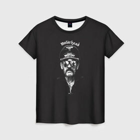 Женская футболка 3D с принтом Motorhead , 100% полиэфир ( синтетическое хлопкоподобное полотно) | прямой крой, круглый вырез горловины, длина до линии бедер | Тематика изображения на принте: lemmy | metal | motorhead | rock | лемми | метал | моторхед | рок