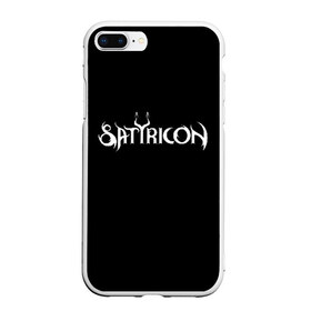 Чехол для iPhone 7Plus/8 Plus матовый с принтом Satyricon , Силикон | Область печати: задняя сторона чехла, без боковых панелей | Тематика изображения на принте: black metal | metal | rock | satyricon | метал | рок