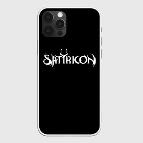 Чехол для iPhone 12 Pro Max с принтом Satyricon , Силикон |  | black metal | metal | rock | satyricon | метал | рок