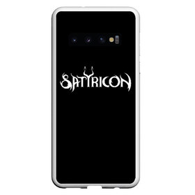 Чехол для Samsung Galaxy S10 с принтом Satyricon , Силикон | Область печати: задняя сторона чехла, без боковых панелей | Тематика изображения на принте: black metal | metal | rock | satyricon | метал | рок