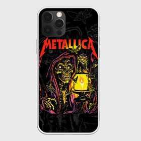 Чехол для iPhone 12 Pro Max с принтом Metallica , Силикон |  | american | death | fly | holds | james hetfield | kirk hammett | lantern | metal band | metallica | moths | music | mysticism | rock | skeleton | skull | американская | держит | джеймс хетфилд | ларс ульрих | летают | метал группа | металлика | мистика | 