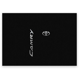 Поздравительная открытка с принтом Toyota Camry , 100% бумага | плотность бумаги 280 г/м2, матовая, на обратной стороне линовка и место для марки
 | toyota | абстракция | авто | автомобиль | лого | логотип | машина | таета | тоета | тойота