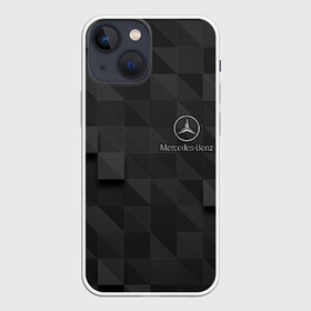 Чехол для iPhone 13 mini с принтом Mercedes ,  |  | amg | mercedes | авто | автомобиль | иномарка | логотип | машина | мерседес | текстура