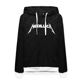 Женская толстовка 3D с принтом METALLICA (НА СПИНЕ) , 100% полиэстер  | двухслойный капюшон со шнурком для регулировки, мягкие манжеты на рукавах и по низу толстовки, спереди карман-кенгуру с мягким внутренним слоем. | lindemann | lm | rammstein | rock | кристиан лоренц | линдеманн | лм | музыка | рамштайн | рок | тилль линдеманн