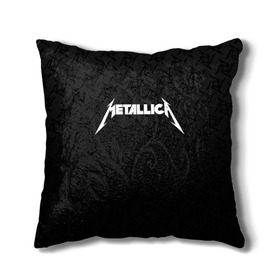 Подушка 3D с принтом METALLICA (НА СПИНЕ) , наволочка – 100% полиэстер, наполнитель – холлофайбер (легкий наполнитель, не вызывает аллергию). | состоит из подушки и наволочки. Наволочка на молнии, легко снимается для стирки | lindemann | lm | rammstein | rock | кристиан лоренц | линдеманн | лм | музыка | рамштайн | рок | тилль линдеманн