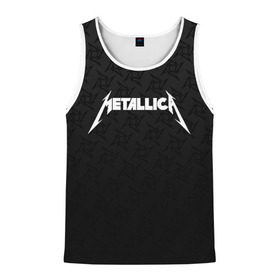 Мужская майка 3D с принтом METALLICA , 100% полиэстер | круглая горловина, приталенный силуэт, длина до линии бедра. Пройма и горловина окантованы тонкой бейкой | lindemann | lm | rammstein | rock | кристиан лоренц | линдеманн | лм | музыка | рамштайн | рок | тилль линдеманн