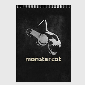 Скетчбук с принтом Monstercat , 100% бумага
 | 48 листов, плотность листов — 100 г/м2, плотность картонной обложки — 250 г/м2. Листы скреплены сверху удобной пружинной спиралью | monstercat | клуб | клубная музыка | кот | котенок | кошка | лейбл | монстар | монстар кет | монстер | музыка | танцевальная музыка | электронная | электронная музыка