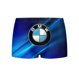 Мужские трусы 3D с принтом BMW (РЕДАЧ) , 50% хлопок, 50% полиэстер | классическая посадка, на поясе мягкая тканевая резинка | Тематика изображения на принте: bmw | bmw performance | m | motorsport | performance | бмв | моторспорт