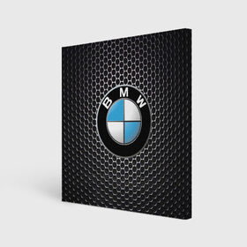 Холст квадратный с принтом BMW (РЕДАЧ) , 100% ПВХ |  | bmw | bmw performance | m | motorsport | performance | бмв | моторспорт