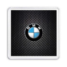 Магнит 55*55 с принтом BMW (РЕДАЧ) , Пластик | Размер: 65*65 мм; Размер печати: 55*55 мм | Тематика изображения на принте: bmw | bmw performance | m | motorsport | performance | бмв | моторспорт