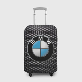 Чехол для чемодана 3D с принтом BMW (РЕДАЧ) , 86% полиэфир, 14% спандекс | двустороннее нанесение принта, прорези для ручек и колес | bmw | bmw performance | m | motorsport | performance | бмв | моторспорт
