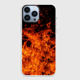 Чехол для iPhone 13 Pro Max с принтом Огонь ,  |  | Тематика изображения на принте: fire | flame | огонь | пламя