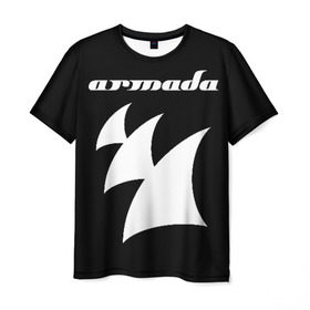 Мужская футболка 3D с принтом Armada Music , 100% полиэфир | прямой крой, круглый вырез горловины, длина до линии бедер | armada | armada music | armin | armin van buuren | van buuren
