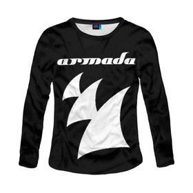 Женский лонгслив 3D с принтом Armada Music , 100% полиэстер | длинные рукава, круглый вырез горловины, полуприлегающий силуэт | armada | armada music | armin | armin van buuren | van buuren