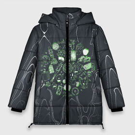 Женская зимняя куртка 3D с принтом Madness , верх — 100% полиэстер; подкладка — 100% полиэстер; утеплитель — 100% полиэстер | длина ниже бедра, силуэт Оверсайз. Есть воротник-стойка, отстегивающийся капюшон и ветрозащитная планка. 

Боковые карманы с листочкой на кнопках и внутренний карман на молнии | morty | morty smith | portal | rick | rick and morty | rick sanchez | sanchez | smith | морти | морти смит | портал | рик | рик и морти | рик санчез | санчез | смит