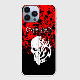 Чехол для iPhone 13 Pro Max с принтом Overlord Skull red ,  |  | Тематика изображения на принте: albedo | anime | momonga | narberal | overlord | shalltear. | альбедо | аниме | клементина | момонга | набэ | оверлорд | шалтир