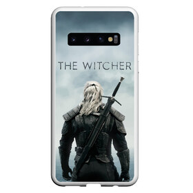 Чехол для Samsung Galaxy S10 с принтом THE WITCHER (Сериал) , Силикон | Область печати: задняя сторона чехла, без боковых панелей | bird | game | games | geralt | hunter | logo | monsters | series | star | the | witcher | wolf | ведьмак | волк | геральт | звезда | игра | игры | лого | медальон | монстры | охотник | птица | сериал | символ