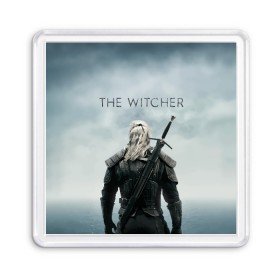 Магнит 55*55 с принтом THE WITCHER (Сериал) , Пластик | Размер: 65*65 мм; Размер печати: 55*55 мм | bird | game | games | geralt | hunter | logo | monsters | series | star | the | witcher | wolf | ведьмак | волк | геральт | звезда | игра | игры | лого | медальон | монстры | охотник | птица | сериал | символ