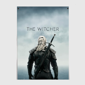 Постер с принтом THE WITCHER (Сериал) , 100% бумага
 | бумага, плотность 150 мг. Матовая, но за счет высокого коэффициента гладкости имеет небольшой блеск и дает на свету блики, но в отличии от глянцевой бумаги не покрыта лаком | bird | game | games | geralt | hunter | logo | monsters | series | star | the | witcher | wolf | ведьмак | волк | геральт | звезда | игра | игры | лого | медальон | монстры | охотник | птица | сериал | символ