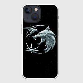 Чехол для iPhone 13 mini с принтом THE WITCHER   Символы (Сериал) ,  |  | bird | game | games | geralt | hunter | logo | monsters | series | star | the | witcher | wolf | ведьмак | волк | геральт | звезда | игра | игры | лого | медальон | монстры | охотник | птица | сериал | символ