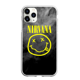 Чехол для iPhone 11 Pro матовый с принтом NIRVANA , Силикон |  | nirvana | smile | курт кобейн | нирвана | смайл