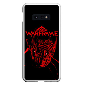 Чехол для Samsung S10E с принтом WARFRAME - Red Stalker , Силикон | Область печати: задняя сторона чехла, без боковых панелей | excalibur | game | games | inaros | ivara | logo | lotus | nezha | rhino | saryn | stalker | symbol | tenno | trinity | warframe | варфрейм | игра | игры | лого | лотос | раса | символ | сталкер | тэнно | экзоскелет