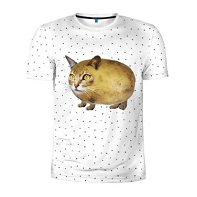 Мужская футболка 3D спортивная с принтом ЧИЛИПИ*ДРИК , 100% полиэстер с улучшенными характеристиками | приталенный силуэт, круглая горловина, широкие плечи, сужается к линии бедра | Тематика изображения на принте: internet | meme | memes | pikabu | интернет | картофель | картошка | киса | киска | кот | котенок | котик | коты | котята | кошки | мем | мемас | мемасы | мемы | пикабу | прикол | приколы | чикибряк | шутка | юмор