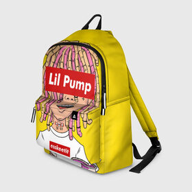 Рюкзак 3D с принтом Lil Pump , 100% полиэстер | лямки с регулируемой длиной, сверху петелька, чтобы рюкзак можно было повесить на вешалку. Основное отделение закрывается на молнию, как и внешний карман. Внутри два дополнительных кармана, один из которых закрывается на молнию. По бокам два дополнительных кармашка | esskeetit | gazzy garcia | gucci gang | lil pump | lilpump | газзи гарсия | лил памп | рэп | рэпер | эшкере