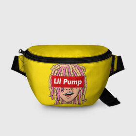 Поясная сумка 3D с принтом Lil Pump , 100% полиэстер | плотная ткань, ремень с регулируемой длиной, внутри несколько карманов для мелочей, основное отделение и карман с обратной стороны сумки застегиваются на молнию | esskeetit | gazzy garcia | gucci gang | lil pump | lilpump | газзи гарсия | лил памп | рэп | рэпер | эшкере