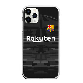 Чехол для iPhone 11 Pro Max матовый с принтом Barcelona away gk 19-20 , Силикон |  | barcelona | champions league | spain | ter stegen | барселона | испания | лига чемпионов | тер штеген