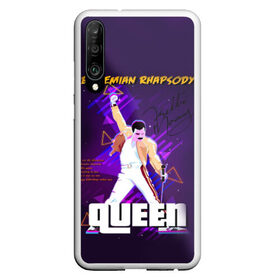 Чехол для Honor P30 с принтом Queen , Силикон | Область печати: задняя сторона чехла, без боковых панелей | bohemian | brian | freddie | john | mercury | must go on | queen | rhapsody | roger | taylor | the miracle | the show | богемская | рапсодия | роджер тейлор | фредди меркьюри