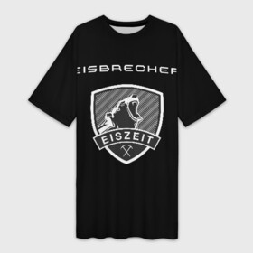 Платье-футболка 3D с принтом EISBRECHER ,  |  | eisbrecher | metal | rock | метал | рок