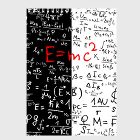 Скетчбук с принтом E=mc2 , 100% бумага
 | 48 листов, плотность листов — 100 г/м2, плотность картонной обложки — 250 г/м2. Листы скреплены сверху удобной пружинной спиралью | Тематика изображения на принте: emc 2 | emc2 | знаменитые формулы | физика | формулы | эйнштейн