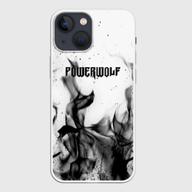 Чехол для iPhone 13 mini с принтом POWERWOLF ,  |  | powerwolf | wolf | метал | пауэр метал. | повервольф | поверфульф | рок | хэви металб