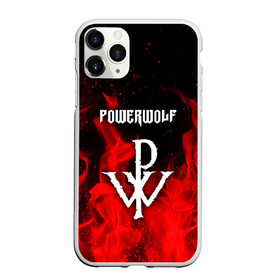 Чехол для iPhone 11 Pro Max матовый с принтом POWERWOLF , Силикон |  | powerwolf | wolf | метал | пауэр метал. | повервольф | поверфульф | рок | хэви металб