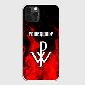 Чехол для iPhone 12 Pro с принтом POWERWOLF , силикон | область печати: задняя сторона чехла, без боковых панелей | powerwolf | wolf | метал | пауэр метал. | повервольф | поверфульф | рок | хэви металб